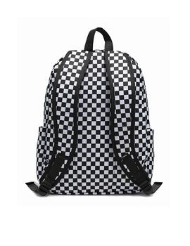 Mochila Vans Old Skool Cuadros Negro/Blanco