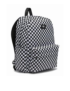 Mochila Vans Old Skool Cuadros Negro/Blanco