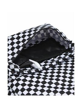 Mochila Vans Old Skool Cuadros Negro/Blanco