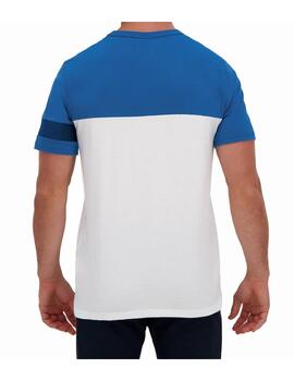 Camiseta Lecoq M Heritage SP Nº1 Azul/Bl