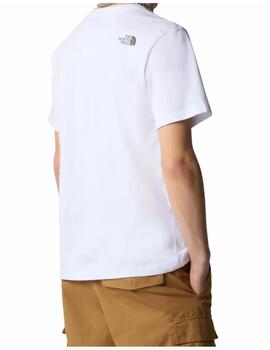 Camiseta TNF MN Mountain Line Blanco