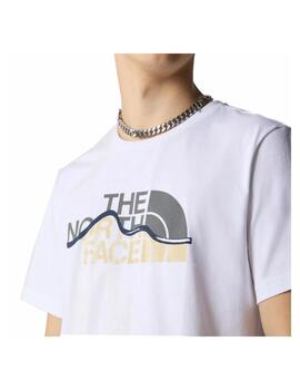 Camiseta TNF MN Mountain Line Blanco