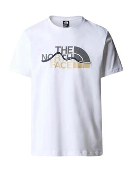 Camiseta TNF MN Mountain Line Blanco