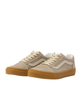 Zapatilla Vans JN Old Skool Gris/Gum
