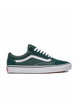 Zapatilla Vans MN Old Skool Verde/Blanco