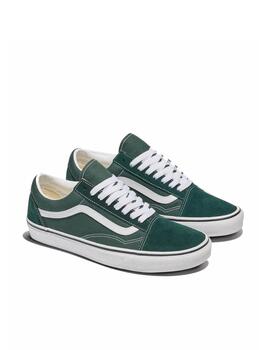 Zapatilla Vans MN Old Skool Verde/Blanco