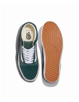 Zapatilla Vans MN Old Skool Verde/Blanco