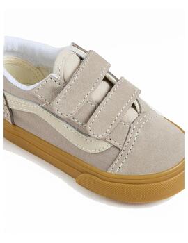 Zapatilla Vans TD Old Skool V Gris/Gum