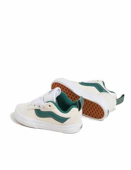 Zapatilla Vans TD Knu Skool Elastic Lace Blanco/Ve