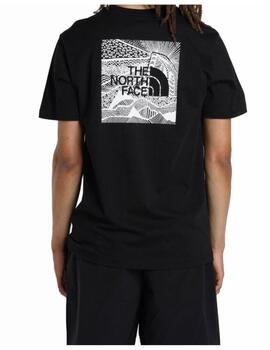 Camiseta TNF MN Box Nse Celebration Negro
