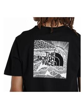Camiseta TNF MN Box Nse Celebration Negro