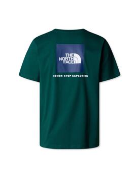 Camiseta TNF MN Box Nse Verde