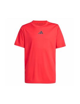Conjunto Adidas J TR-ES 3S Rojo/Negro