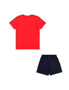 Conjunto Champion Y Set Rojo/Marino