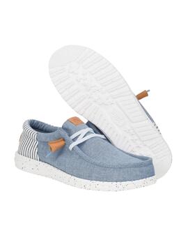 Zapatilla Hey Dude M Wally Funk Nu Pred 4XA Denim