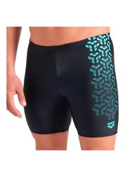Bañador Arena Swim Boxer Kikko Negro/Aqua