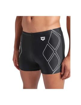 Bañador Arena Swim Boxer Graphic Negro/Blanco