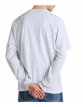 Camiseta Vans MN Left Chest II Logo Gris