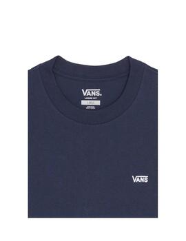 Camiseta Vans MN Left Chest II Logo Marino