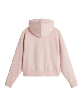 Sudadera Vans WM Salton RLX FT Hoodie Rosa para mujer