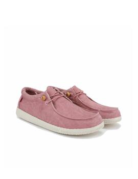 Zapatilla Walk In Pitas W Wallabi Washed 52 Rosa