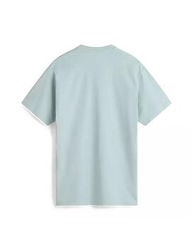 Camiseta Vans WM Left Chest Logo Verde