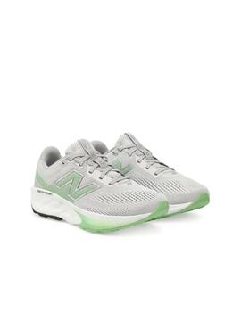 Zapatilla NB W Fresh Foam 520LE9 WIDE Gris/Verde