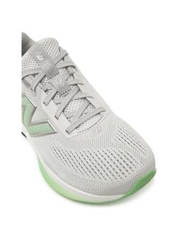 Zapatilla NB W Fresh Foam 520LE9 WIDE Gris/Verde
