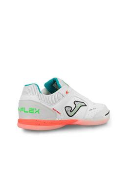 Bota Joma M Top Flex 2532 Indoor Blanco/Rojo
