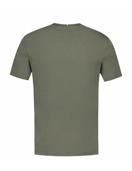 Camiseta Lecoq M Monochrome SS Nº3 Verde