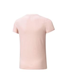 Camiseta Puma Niña Rosa