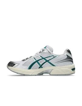 Zapatilla Asics M Gel 1130 Blanco/Plata/Verde