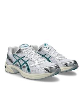 Zapatilla Asics M Gel 1130 Blanco/Plata/Verde