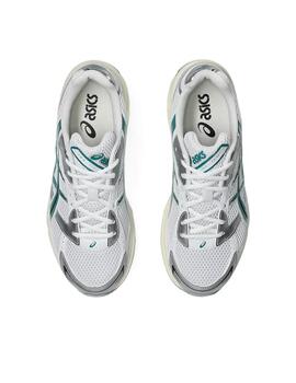 Zapatilla Asics M Gel 1130 Blanco/Plata/Verde