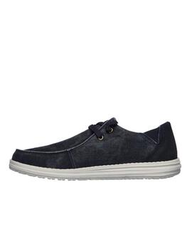 Zapatilla Skechers M Melson Raymon BLU para hombre