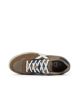 Zapatilla Munich M Stilo 03 Marrón/Blanco