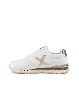 Zapatilla Munich Dash WMN 247 Blanco/Rosa
