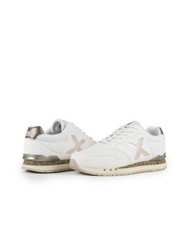 Zapatilla Munich Dash WMN 247 Blanco/Rosa