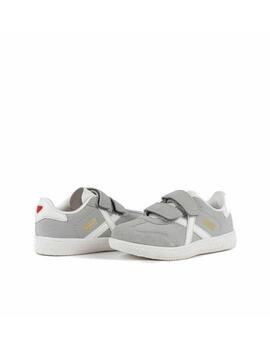 Zapatilla Munich K Mini Astro VCO 03 Gris/Blanco