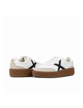 Zapatilla Munich W Rumba Sky 04 Blanco/Negro/Beige