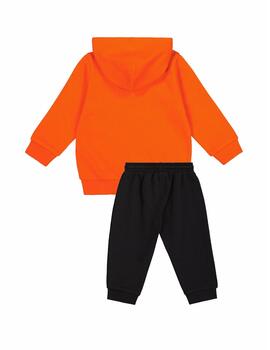 Chandal Champion TD Full Zip Naranja/Negro