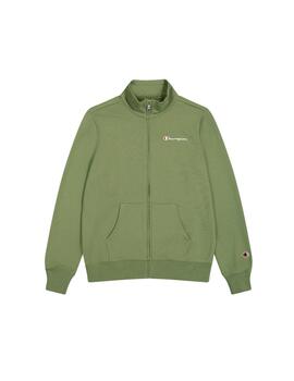 Chaqueta Champion W FZ Sweatshirt Verde