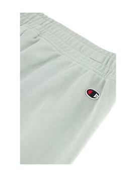Pantalón Champion W Elastic Cuff Pants Verde