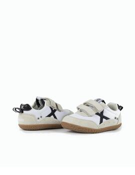 Zapatilla Munich TD Baby Koda 14 Blanco/Negro