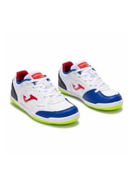 Bota Joma JR Top Flex 2502 Sala Blanco/Multi