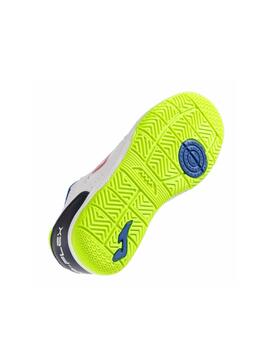 Bota Joma JR Top Flex 2502 Sala Blanco/Multi