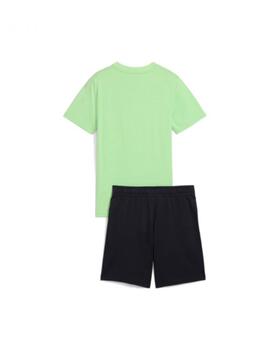Conjunto Puma Y ESS Logo Lab Verde/Negro