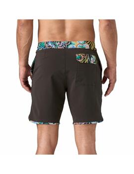 Bañador Patagonia Beach M Hydropeak Side Negro