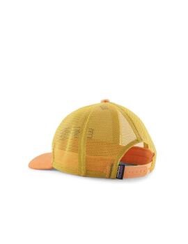 Gorra Patagonia Kids Truker Naranja/Verde