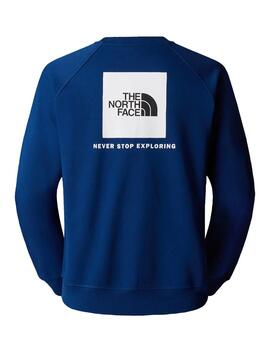 Sudadera TNF MN Raglan Box Nse Crew Marino